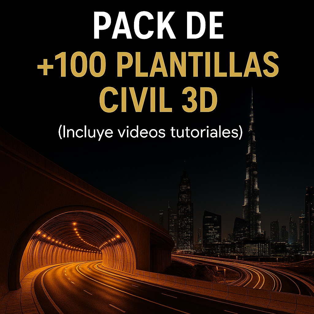 Pack de Plantillas Civil 3D